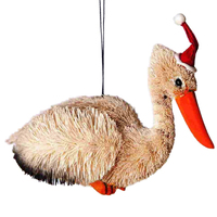 Pelican Bristle Decoration