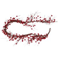 Red Berry and Twig Garland 150cm