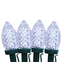50 LED Pinecone Connectable Lights - White 