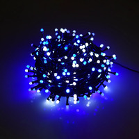 320 Frosted LED Fairy Lights - Blue & White