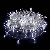 520 LED Fairy Lights - White (Clr Wire)