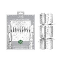 Silver Sparkle Make Your Own Christmas Crackers 6pk