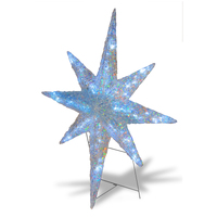 Ice Acyrlic LED Star 107cm