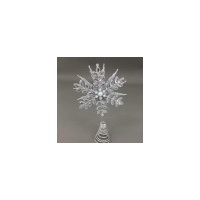 Silver and Pearl  Tree Topper 20cm