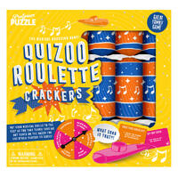 Quizoo Roulette Christmas Crackers 6pk
