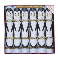 Racing Penguin Crackers 6pk