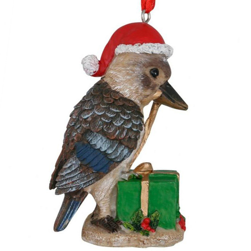Australian Kookaburra  Hanging  Christmas Decoration 8cm