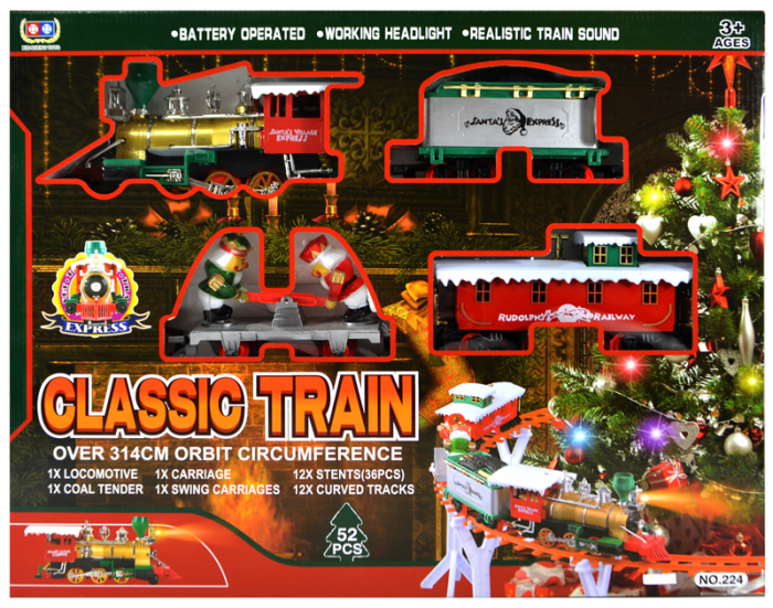 xmas train set