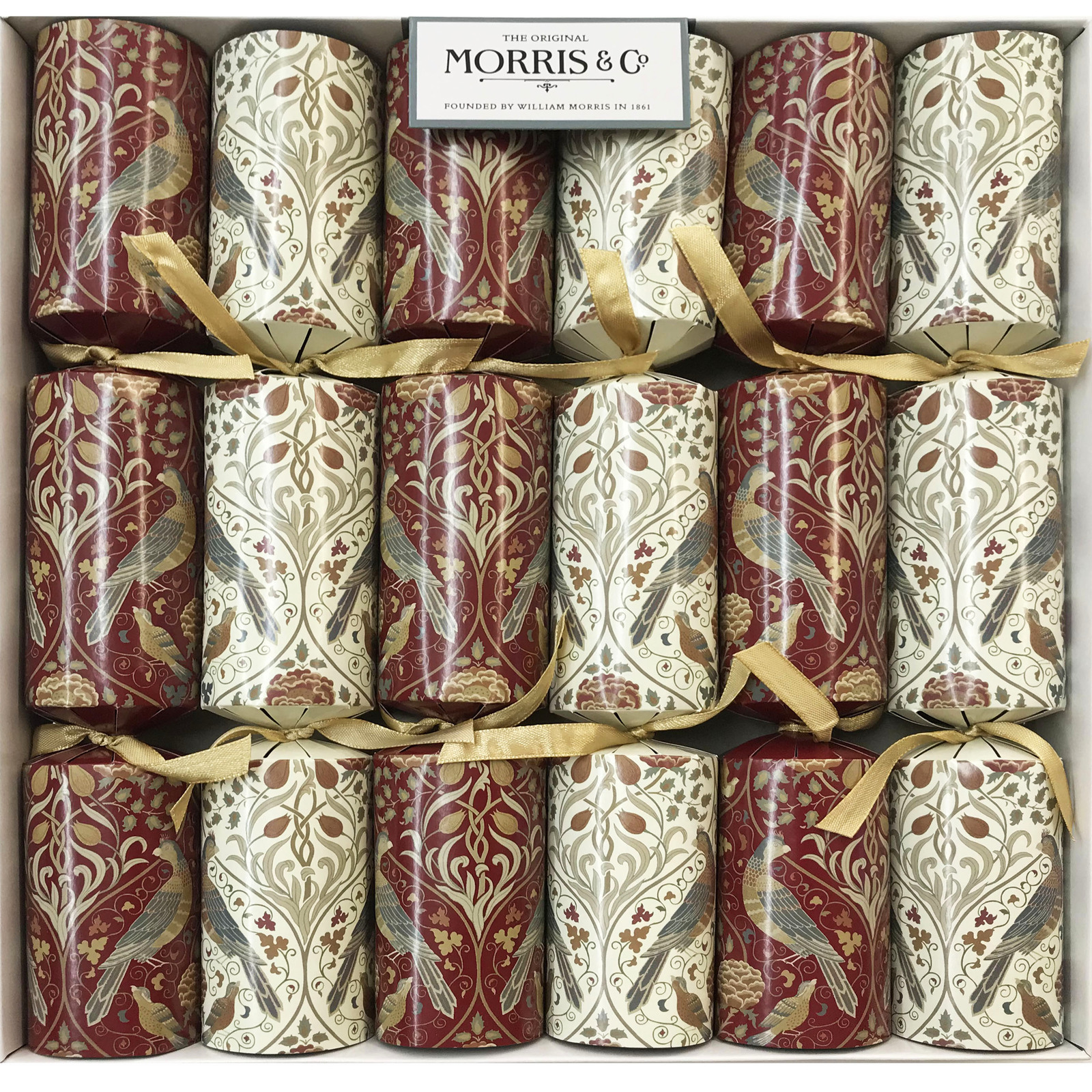 William Morris Christmas Crackers