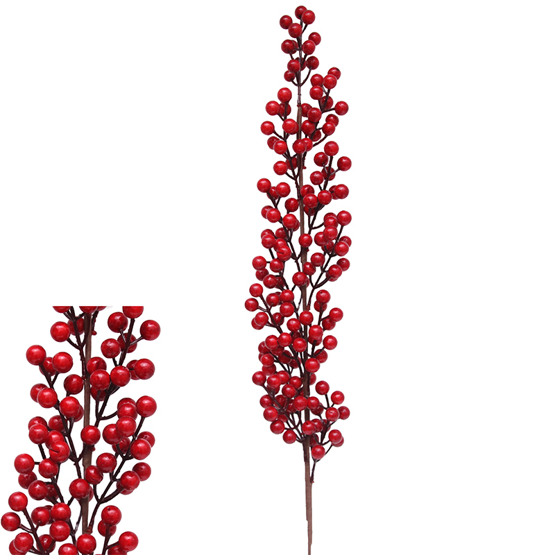 Buy Red Berry Stem 100cm in Australia