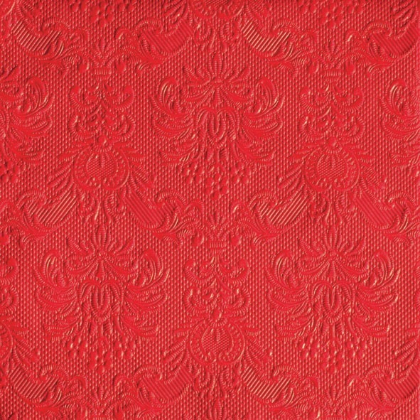 Buy Red Luxury Embossed Luncheon Disposable Napkins - 15pc in Australia ...