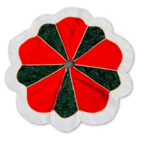  Red Green Tree Skirt 120 cm