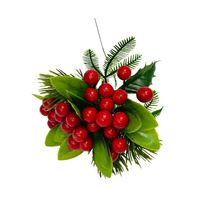 Berry Christmas Pick 20cm