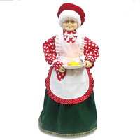 Mrs Claus Animated with Music 62cm