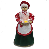 Mrs Claus Animated with Music 62cm
