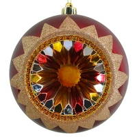Vintage Eye Christmas Bauble 20cm Red