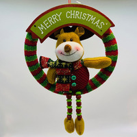 Reindeer Door Hanger Fabric