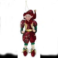 Traditional Poseable Christmas Elf 25cm