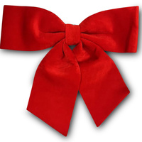 Large Red Velvet  Christmas Bow 100cm