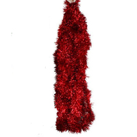 Red Tinsel 10m x 9cm