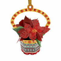 Poinsettia Pop Up Card / Decoration