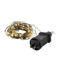 200 Super Bright Warm LED String Lights (Gr Wire)