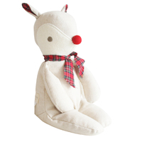 Baby Rudolph Linen Tartan 20cm