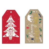 Salvo Charity Kraft Gift  Tag 10Pk