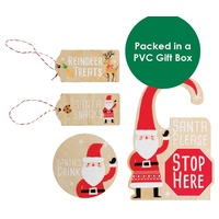 Santa is Coming Kit  4pc