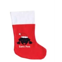 Santa Paws Dog Stocking  400 x 200 mm