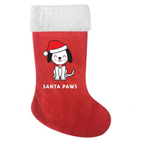 Santa Paws Dog Stocking  400 x 200 mm