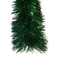 Green Extra Thick 12cm Tinsel