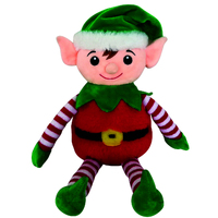 Plush Christmas Elf Boy 23cm