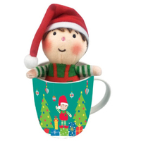 Mug and Plush Set Elf