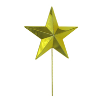 Bright Gold Tree Topper on Stick 20cm