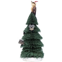 Christmas Tree with Koalas & Kookaburra Bristle Decoration