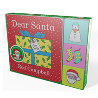 Dear Santa Book and Card Game Gift Set by Rod Campbell