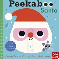 Peekaboo Santa by Camilla Reid