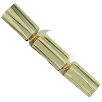 Fleur Gold Foil Deluxe Catering Crackers -  Box of 50