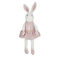Rosie Fabric Easter Rabbit Pink