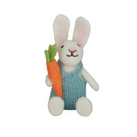 Parker  Felt Hanging Easter Rabbit Blue