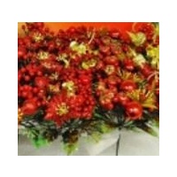 17.5 cm Xmas Pick Red Green Gold Assorted 