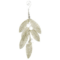 Glitter  Leaf  Gold 22cm