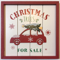 Christmas Trees for Sale Sign 