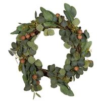Gumnut Wreath Natural  Look  50cm