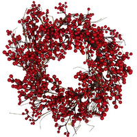 Red Berry Wreath 60cm