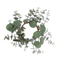 Eucalyptus Candle Ring 9cm