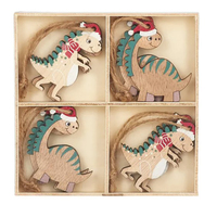 Christmas Dinosaur Hanging  Decoration Set  8pc