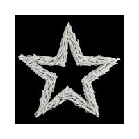 Whitewash Driftwood Star 70 cm