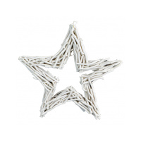 Small Whitewash Driftwood Star- Hollow